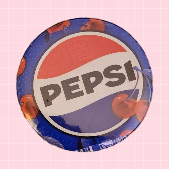 Pepsi Cherry Logo 2" Pin
